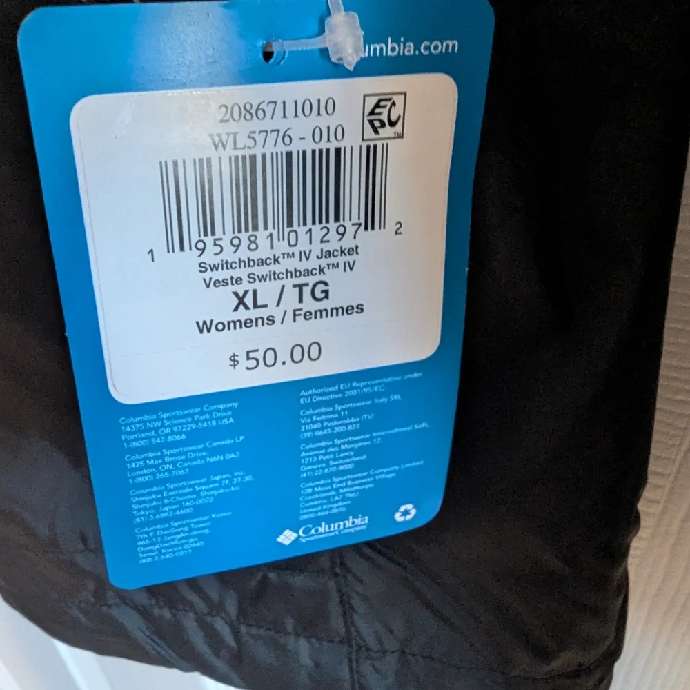 Columbia Switchback Women's Hooded Rain Jacket - Picture 2 of 4